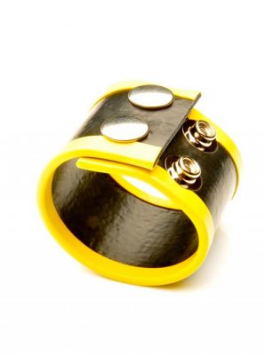 SMALL RUBBER BALL STRETCHER•YELLOW