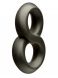Figure Eight Silicone Cock Ring