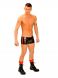 Fist Rubber Boy Shorts • Black-Red